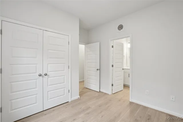 wooden floor in a room
