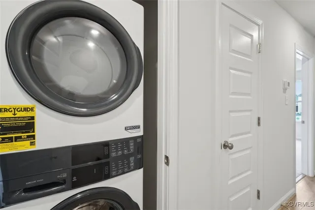a view of a balcony with wooden floor and city view
