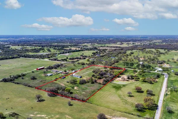 an aerial view of a football ground