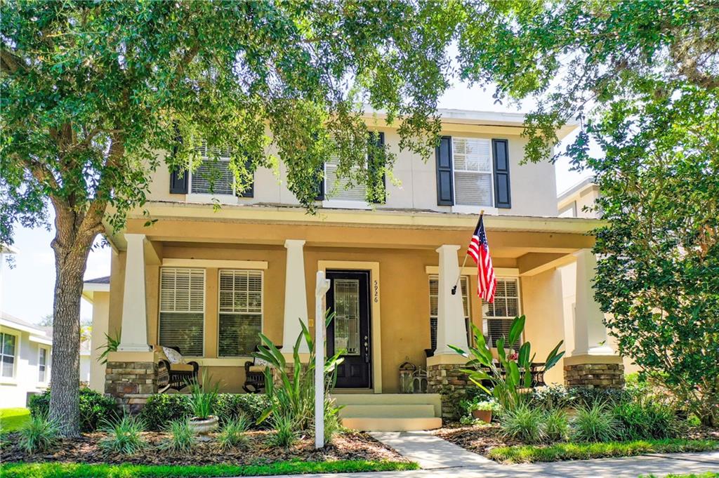 5926 Parkset Drive Lithia, FL 33547 - Photo 1 of 1 front view of a house with a yard