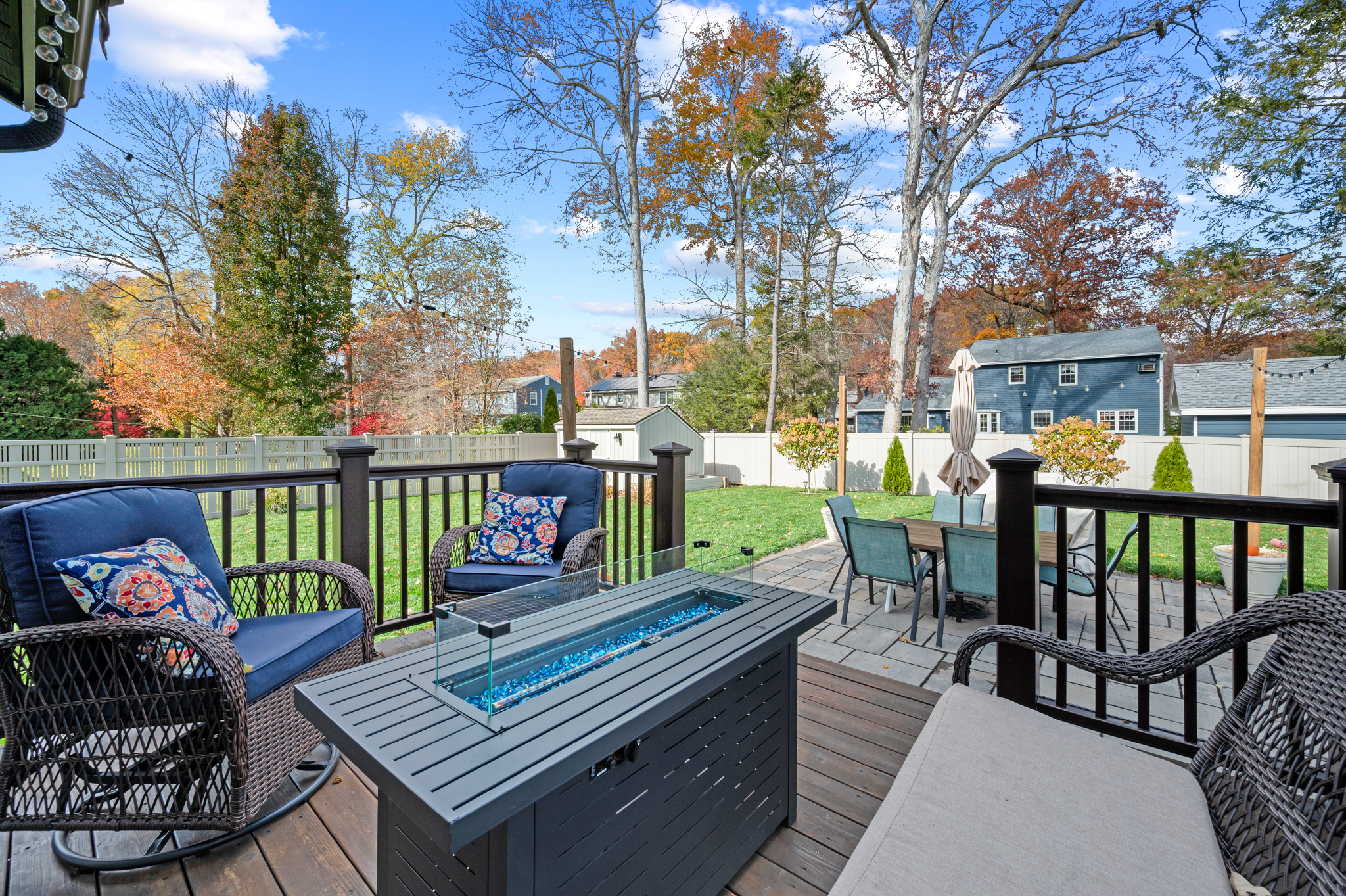 14 Inwood Lane Bristol, CT 06010 - Photo 29 of 40 a view of a patio with furniture on wooden deck