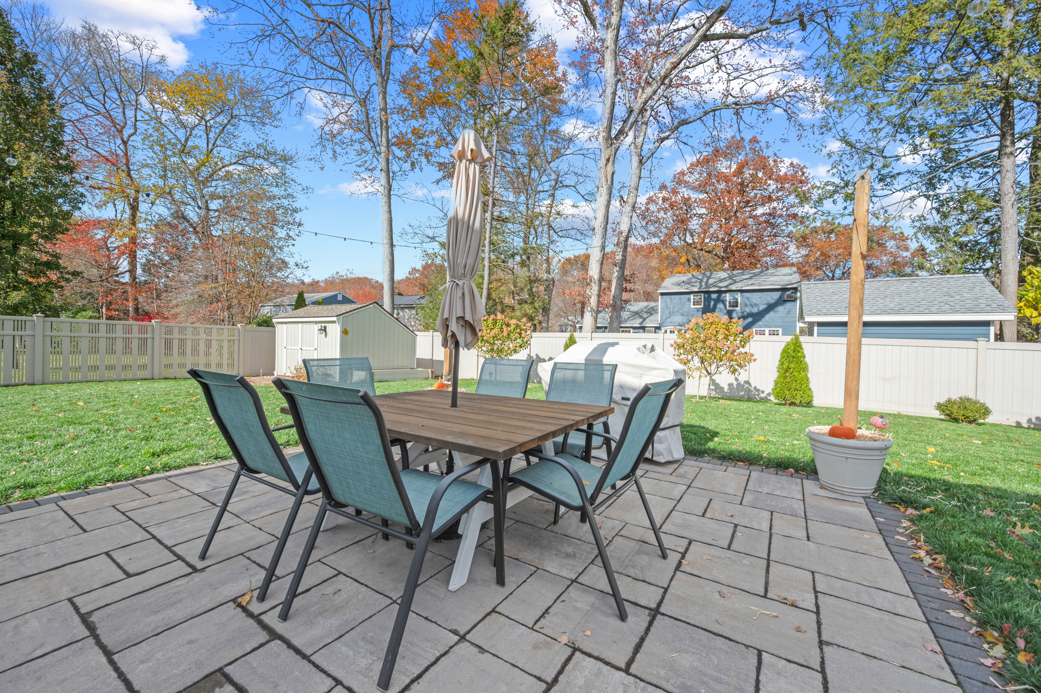 14 Inwood Lane Bristol, CT 06010 - Photo 34 of 40 a view of a yard with furniture and garden