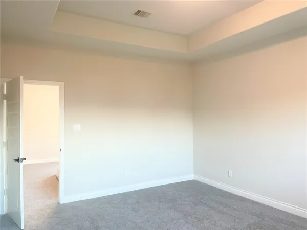 a view of backyard of house