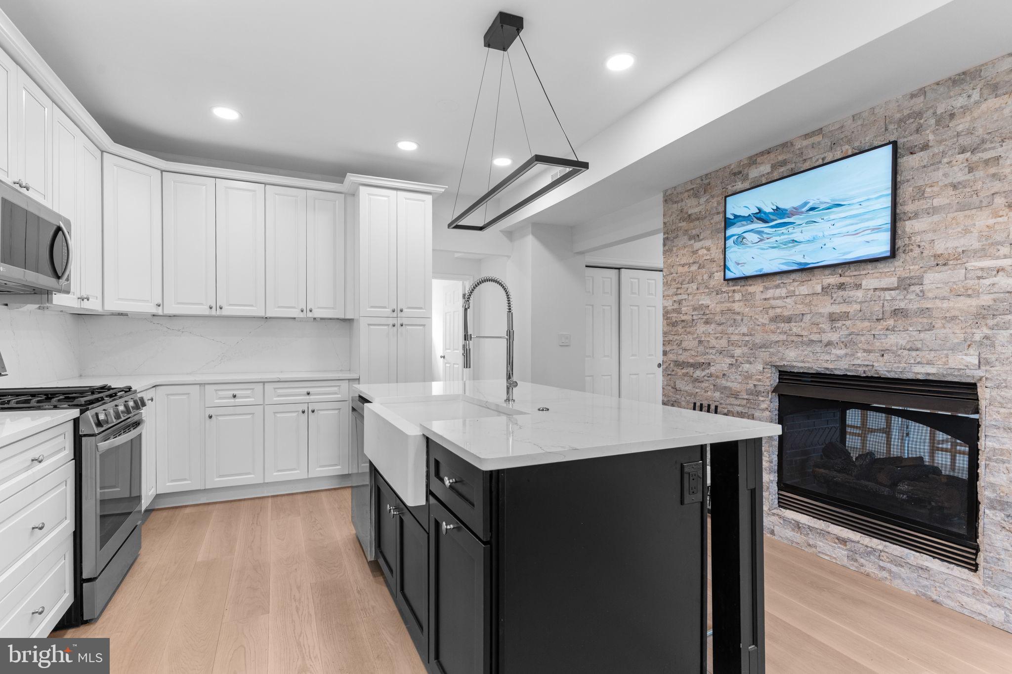 496 East King Road Malvern, PA 19355 - Photo 3 of 35 Modern kitchen with sleek design elements.