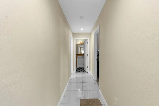 a view of a hallway