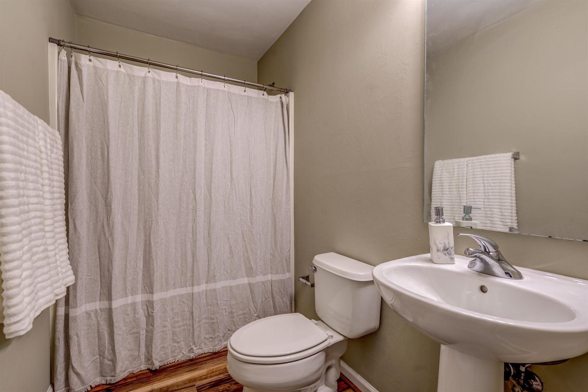 4231 Daugherty Road Salem, VA 24153 - Photo 17 of 23 a bathroom with a sink toilet and a mirror