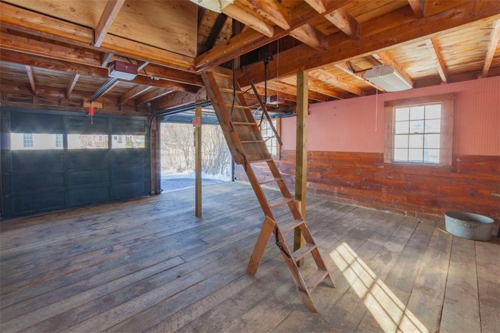 246 Ocean Point Road Boothbay, ME 04544 - Photo 31 of 34 Garage with pull down stairway for...