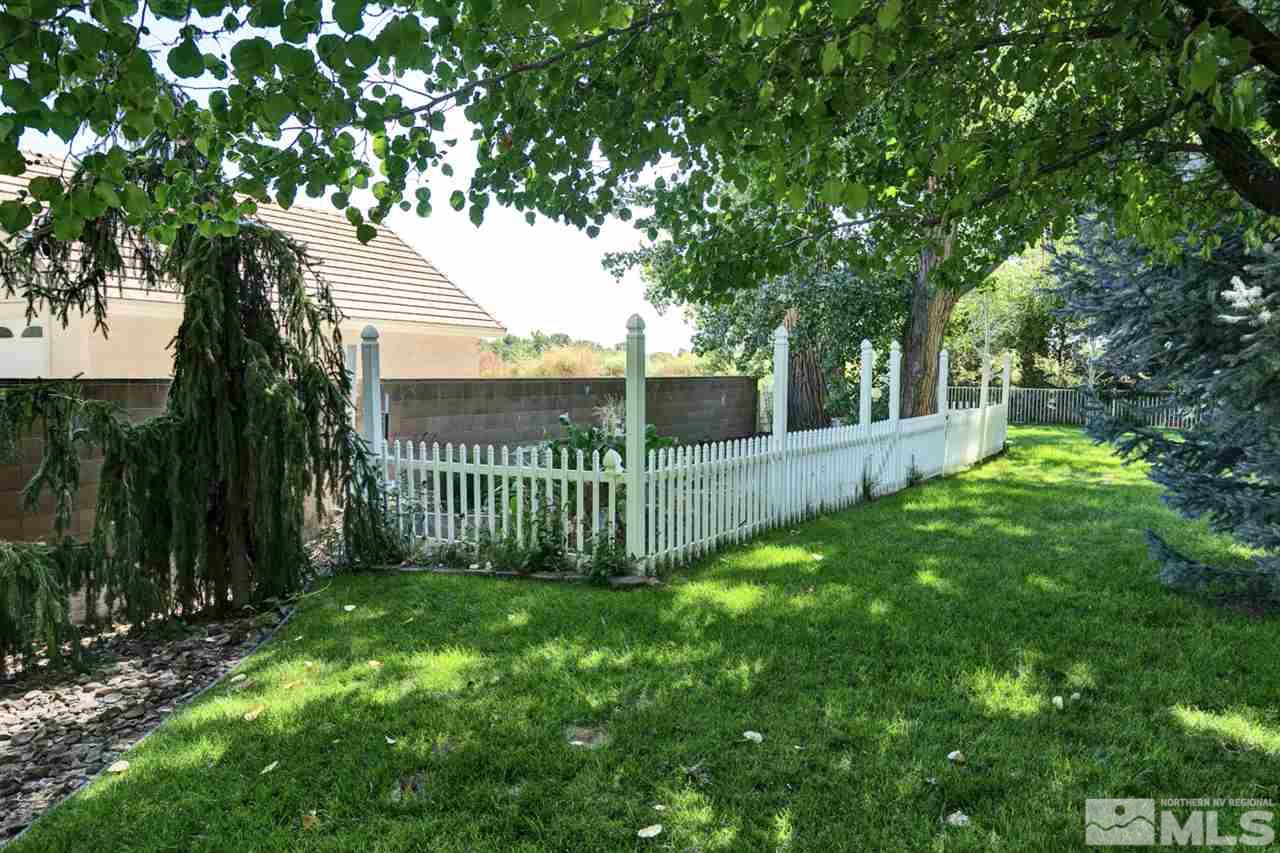 5721 Rivers Edge Drive Fallon, NV 89406 - Photo 17 of 17 a view of a fence in a backyard