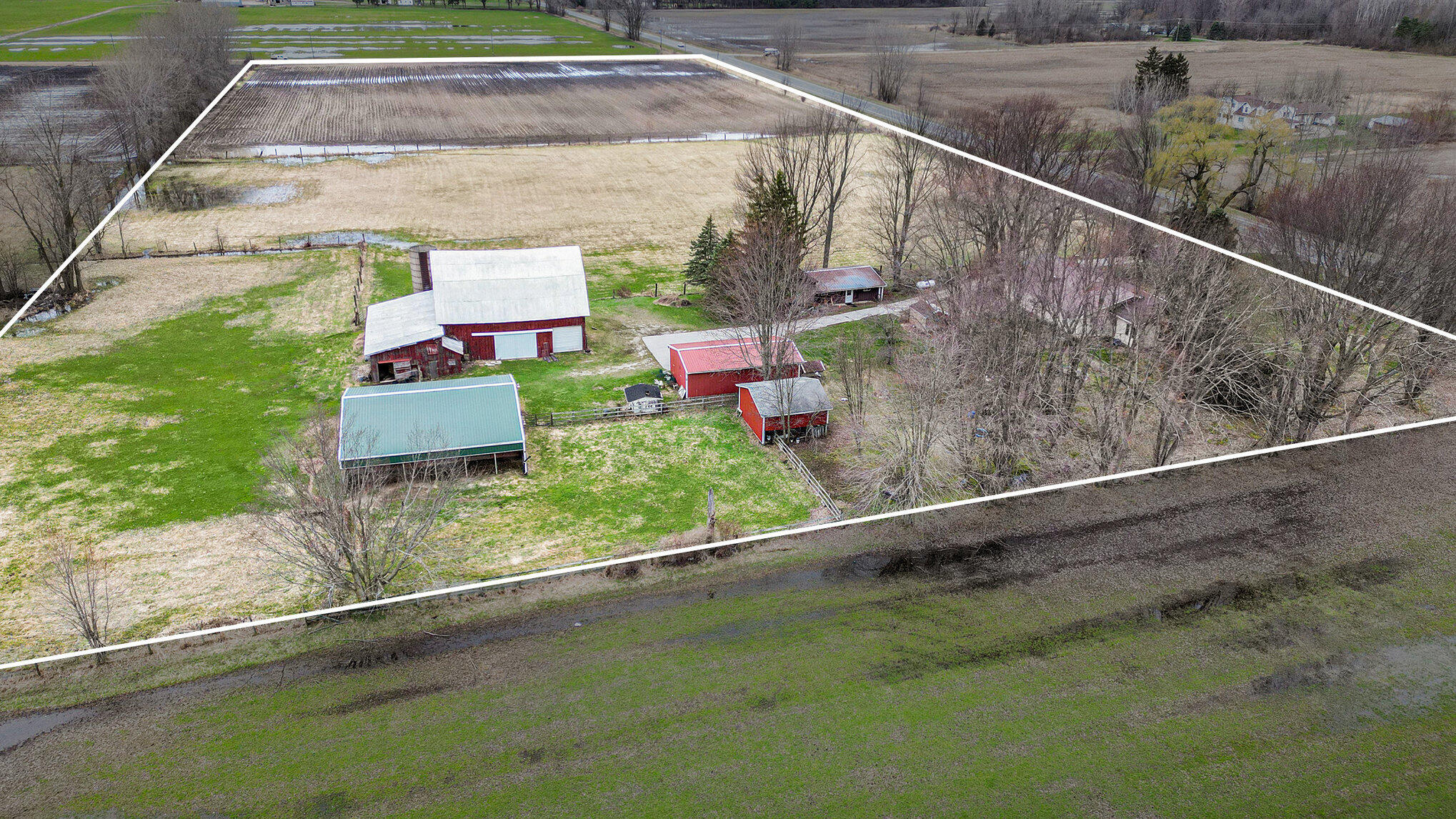 8813 Heights Ravenna Road Ravenna, MI 49451 - Photo 45 of 46 Lot lines...