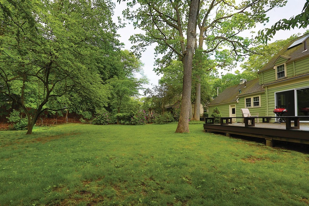 38 Verndale Road Newton, MA 02461 - Photo 8 of 8 a view of a yard with a house and large trees