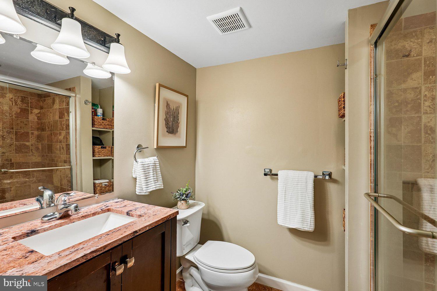 11110 Forest Edge Drive Reston, VA 20190 - Photo 33 of 46 Chic bathroom with elegant finishes.