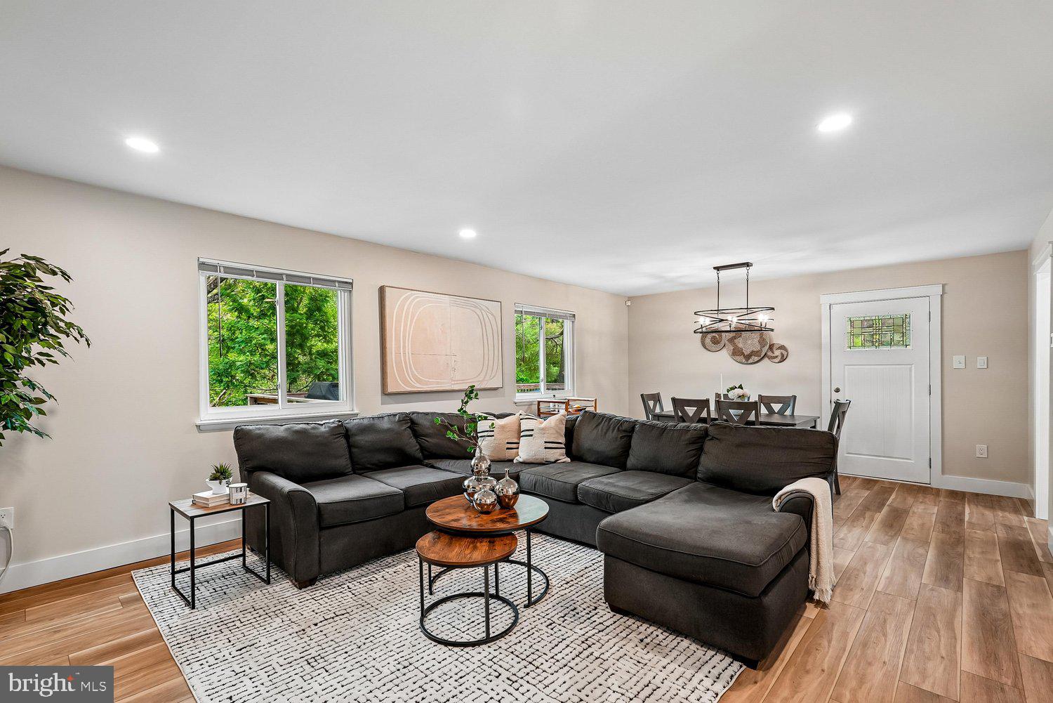 11110 Forest Edge Drive Reston, VA 20190 - Photo 10 of 46 Bright and inviting living space with greenery.