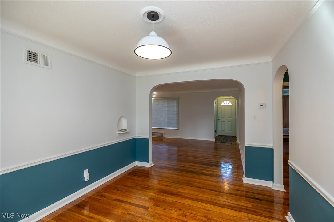 21475 Eaton Road Cleveland, OH 44126 - Photo 17 of 31 Empty room with dark wood-type flooring