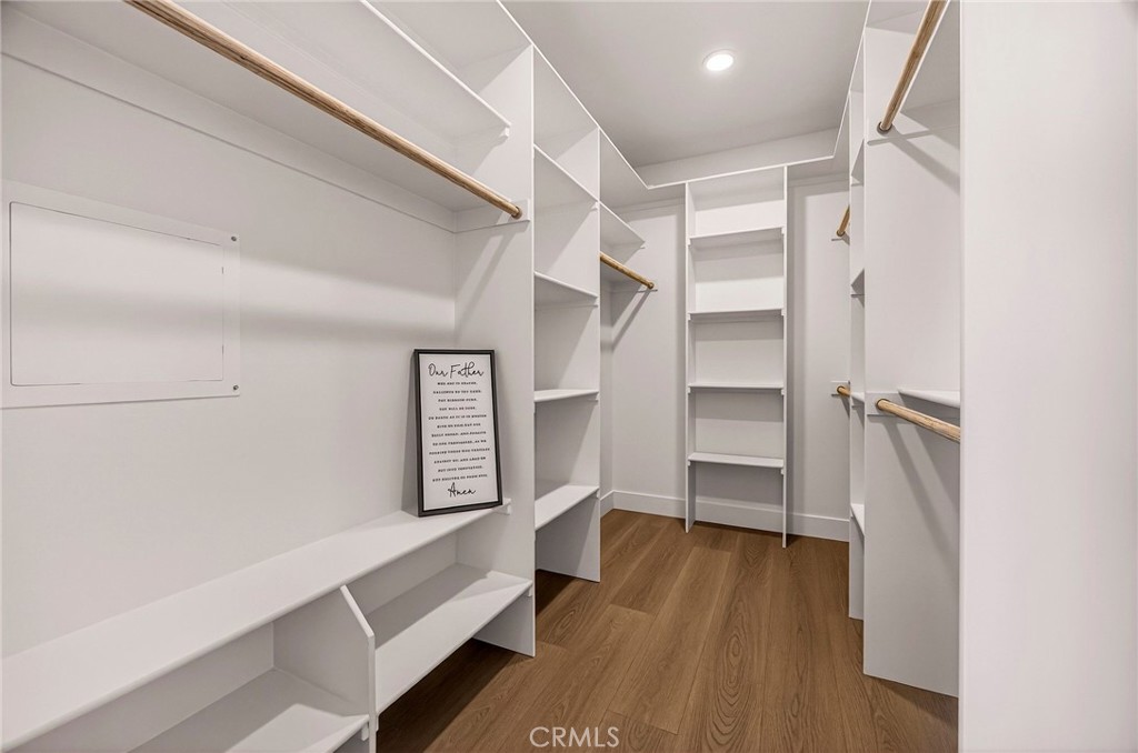 1528 Forest Paradise, CA 95969 - Photo 26 of 49 a view of walk in closet with empty racks