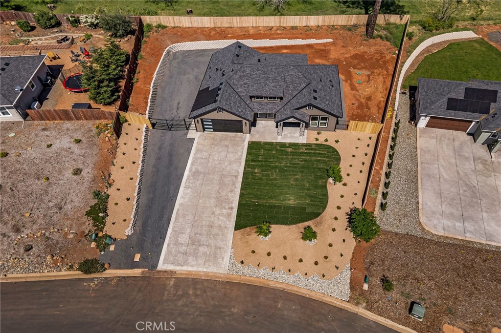 1528 Forest Paradise, CA 95969 - Photo 44 of 49 an aerial view of a house with a yard