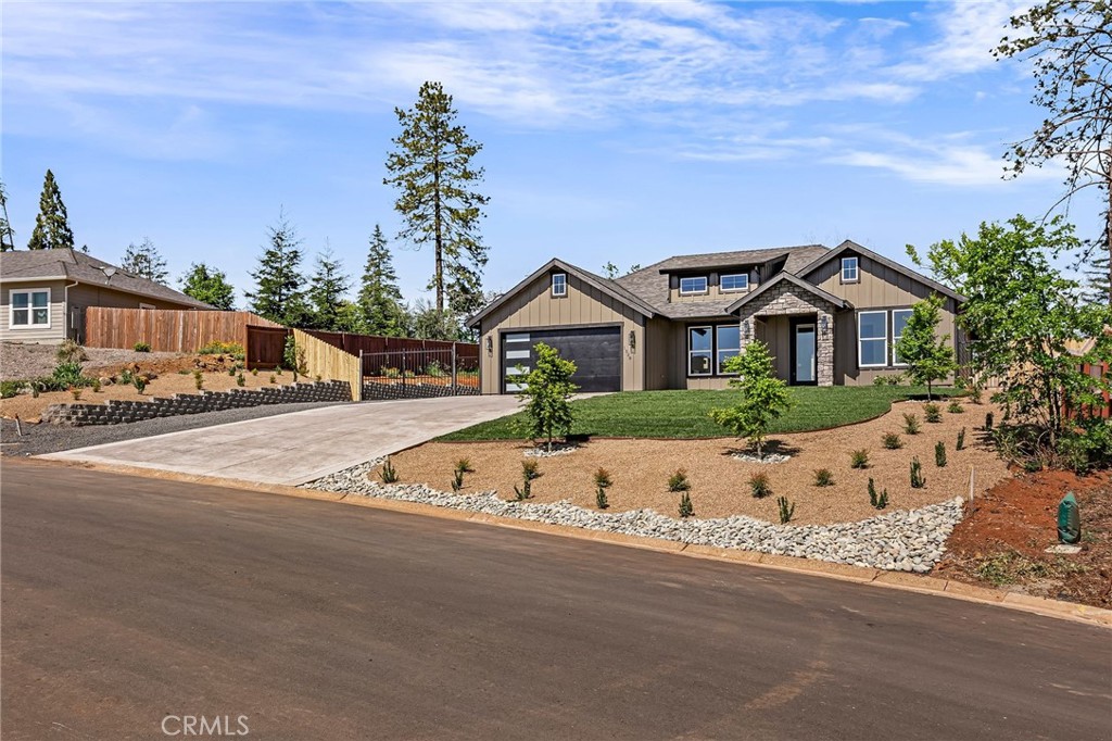 1528 Forest Paradise, CA 95969 - Photo 6 of 49 a front view of a house with a yard