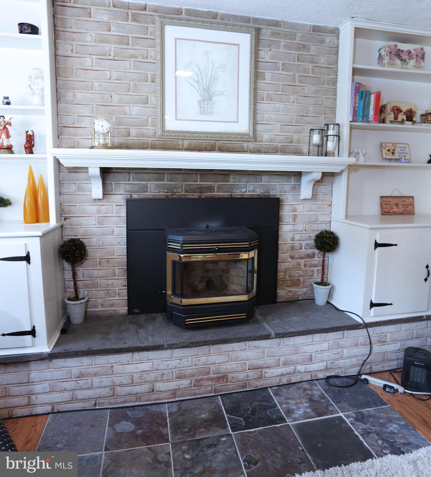 1125 Devonshire Road Lancaster, PA 17601 - Photo 44 of 46 LL family rm wood fireplace w/pellet stove insert.