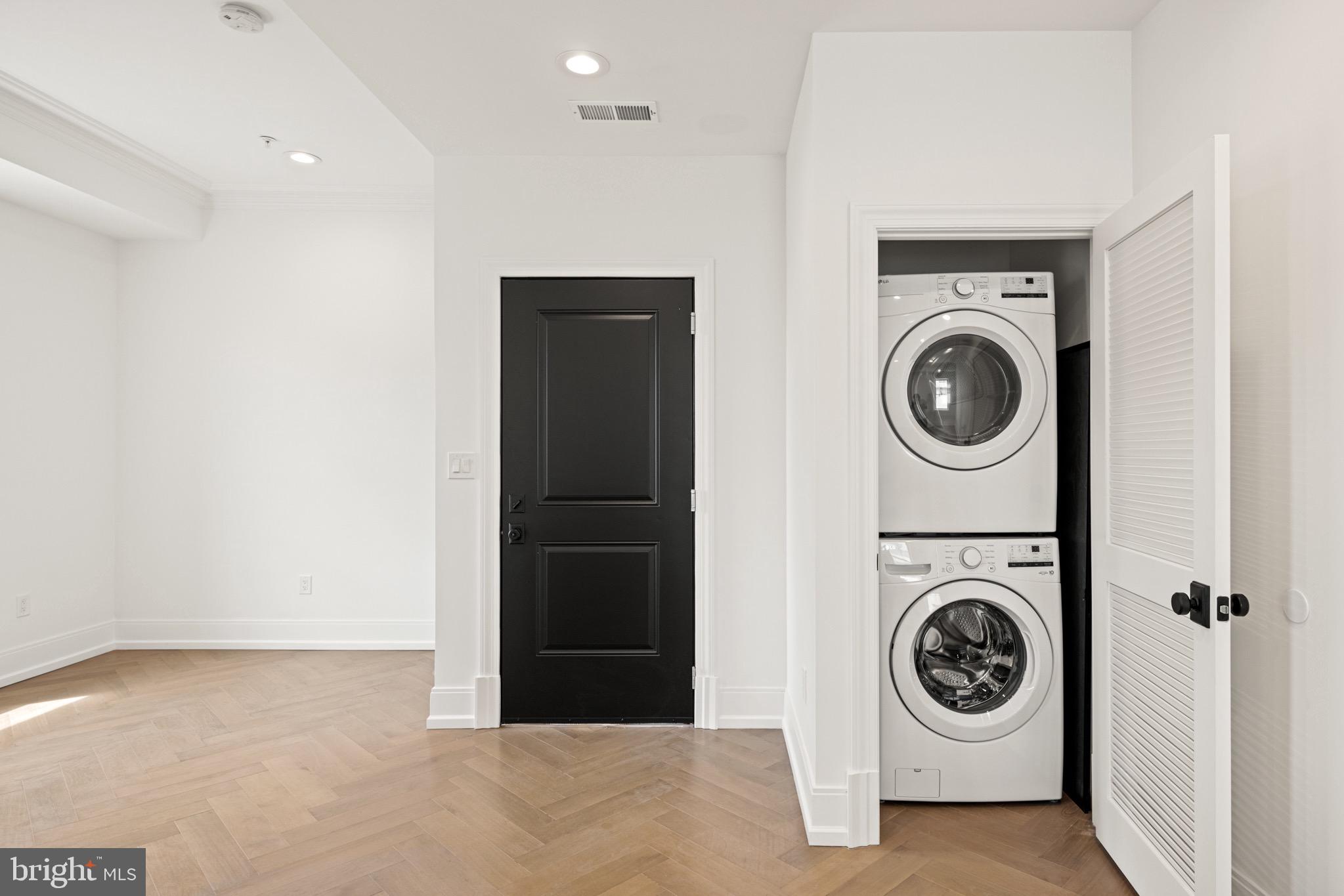 1709 21st Street Northwest, Unit 42 Washington, DC 20009 - Photo 19 of 21 a utility room with dryer and washer