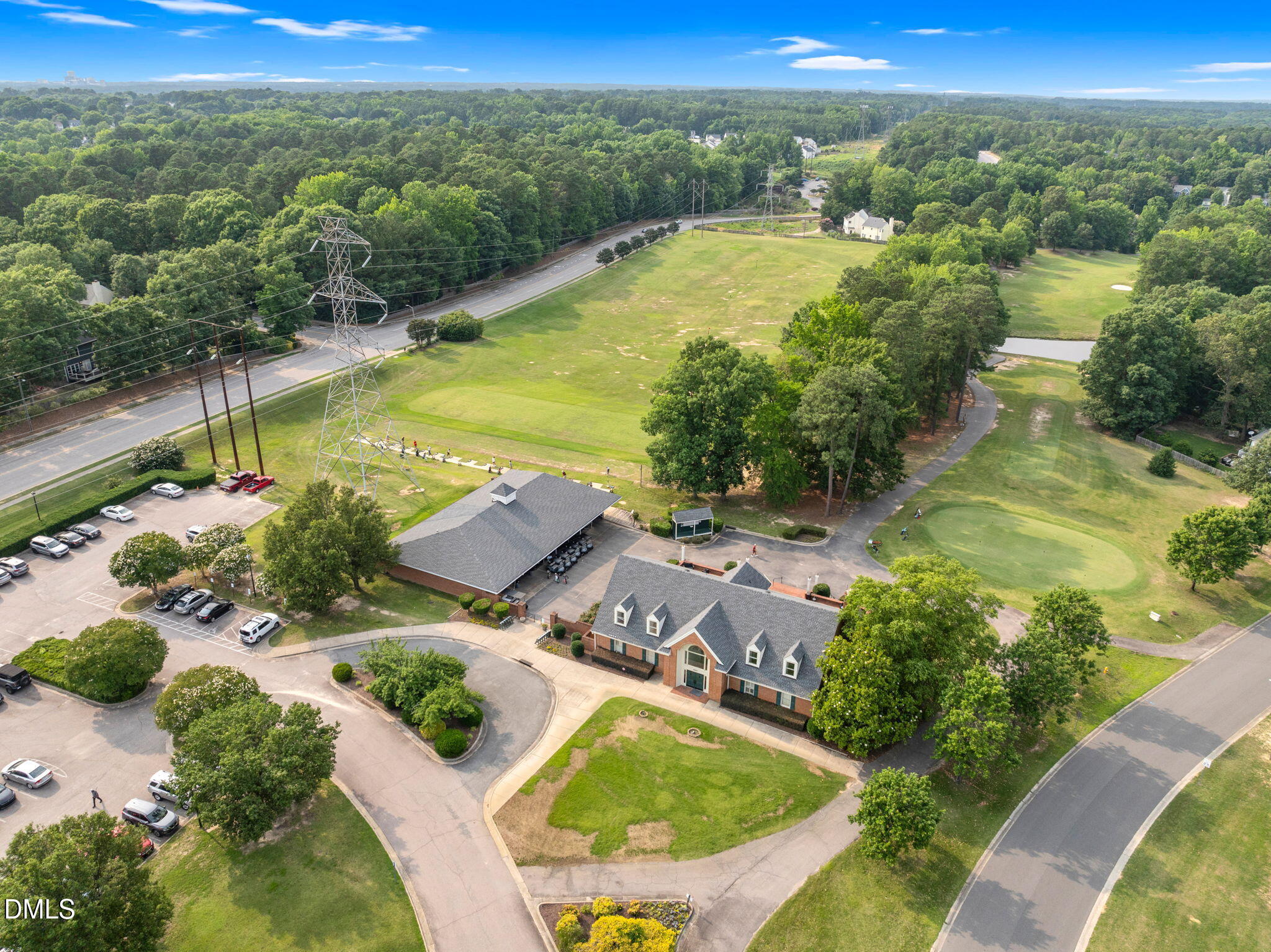5512 Grand Traverse Drive Raleigh, NC 27604 - Photo 49 of 62 an aerial view of residential houses with outdoor space