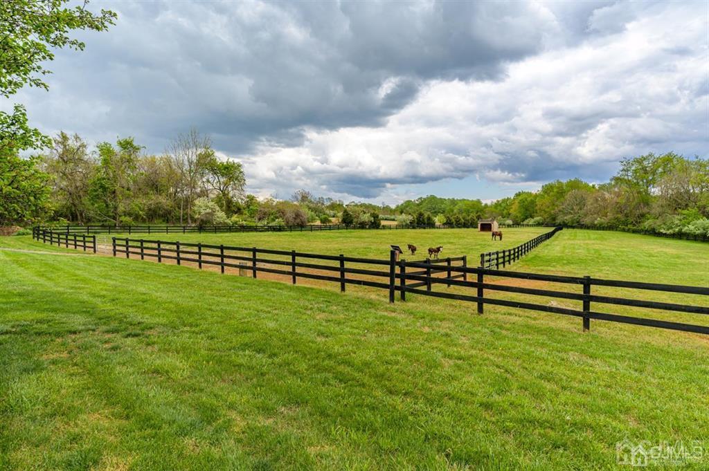 55 Rues Road Cream Ridge, NJ 08514 - Photo 53 of 67 a view of park with bench and wooden fence