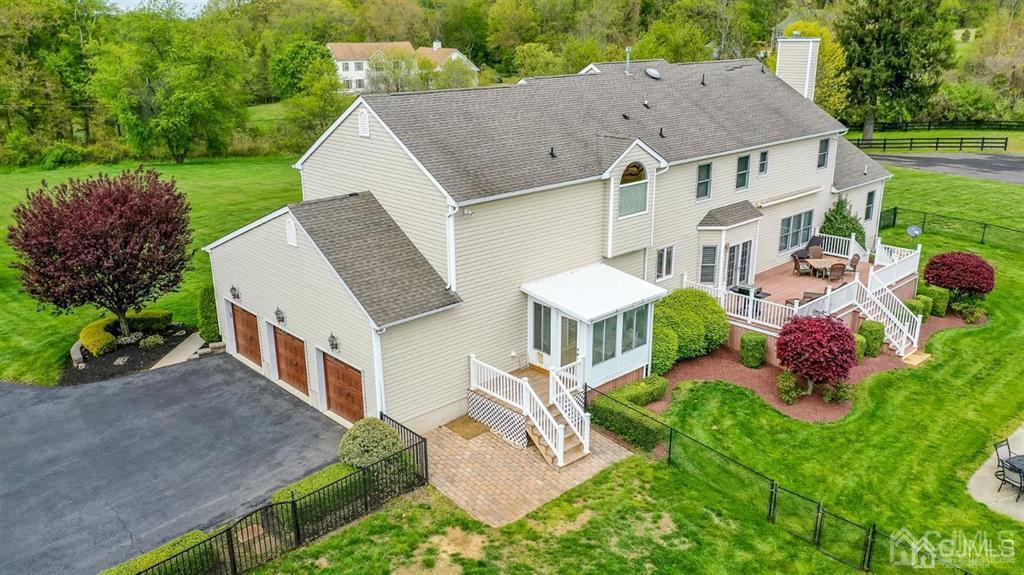 55 Rues Road Cream Ridge, NJ 08514 - Photo 59 of 67 an aerial view of a house with a yard