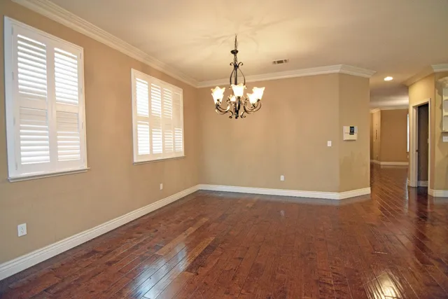 a view of livingroom with hardwood floor and window