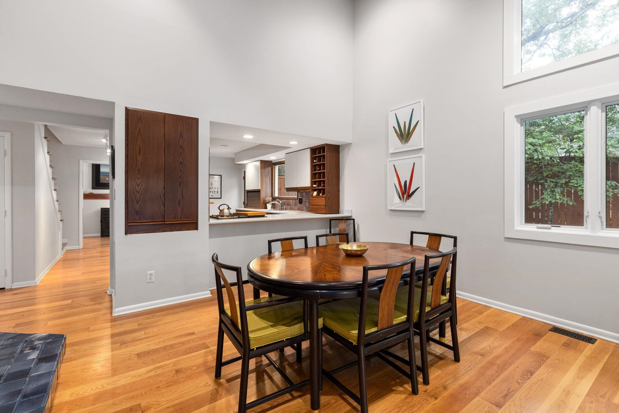 2204 Timberlake Drive Raleigh, NC 27604 - Photo 15 of 100 a dining room with furniture and wooden floor