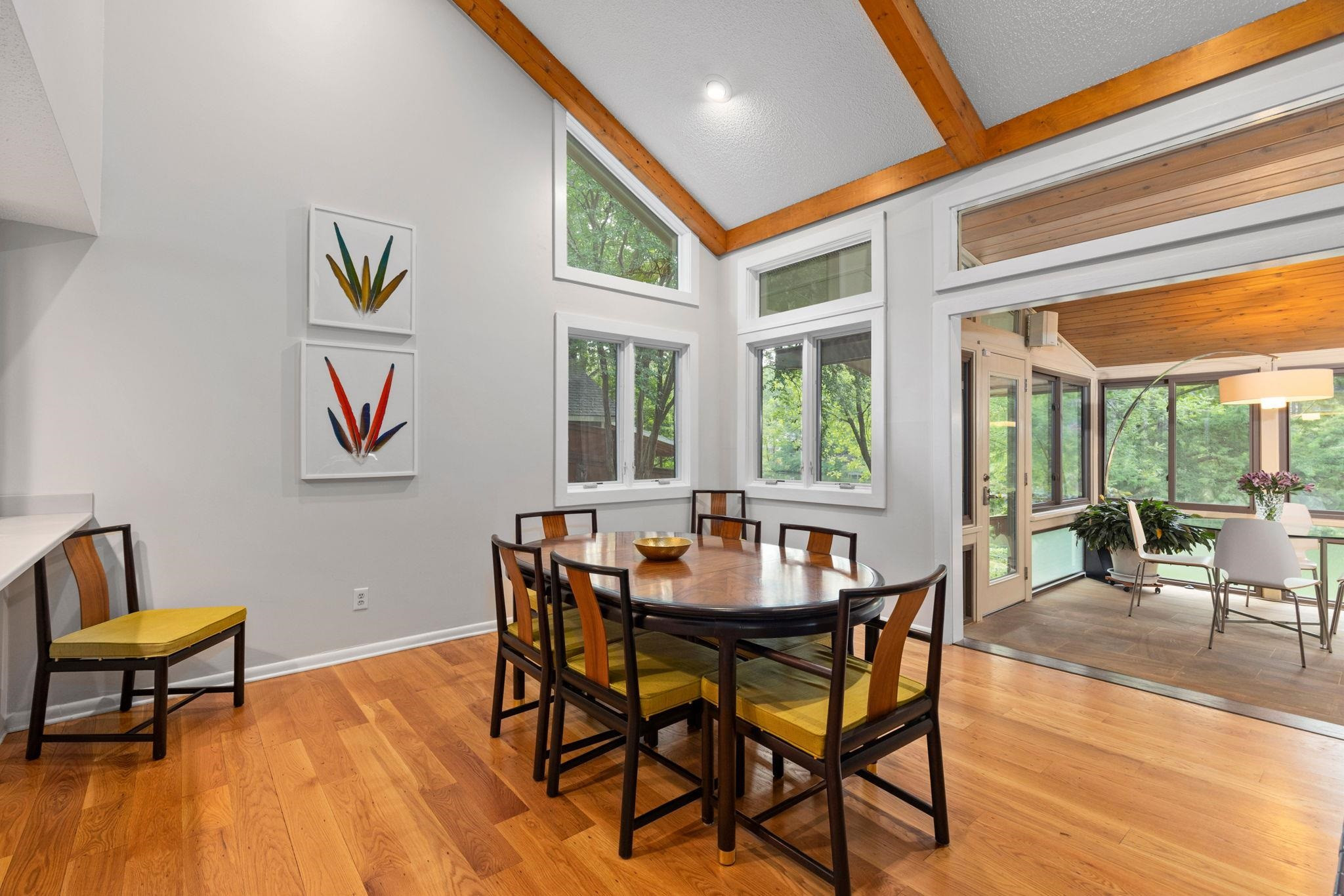 2204 Timberlake Drive Raleigh, NC 27604 - Photo 16 of 100 a dining room with furniture and wooden floor