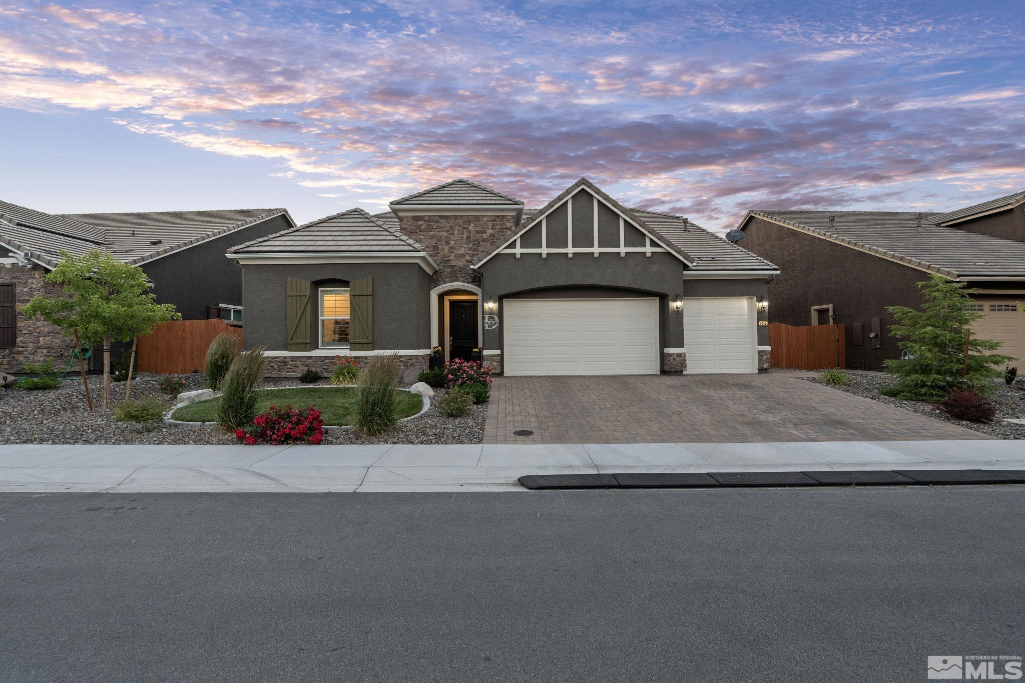 2445 Buttermere Court Reno, NV 89521 - Photo 1 of 39 a front view of a house with a yard