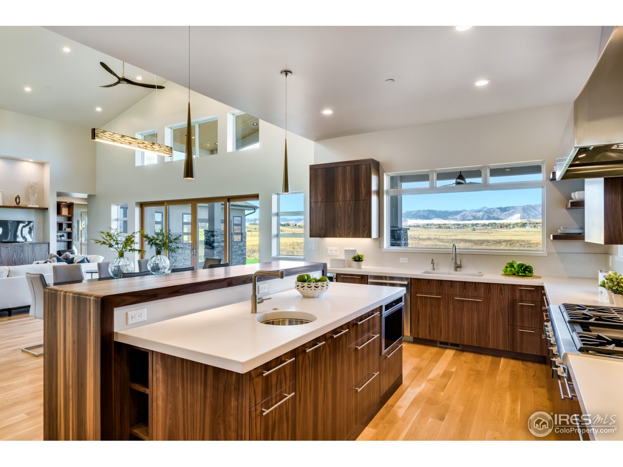 7412 Deerfield Road Longmont, CO 80503 - Photo 11 of 37 Custom Walnut Cabinetry Throughout Home