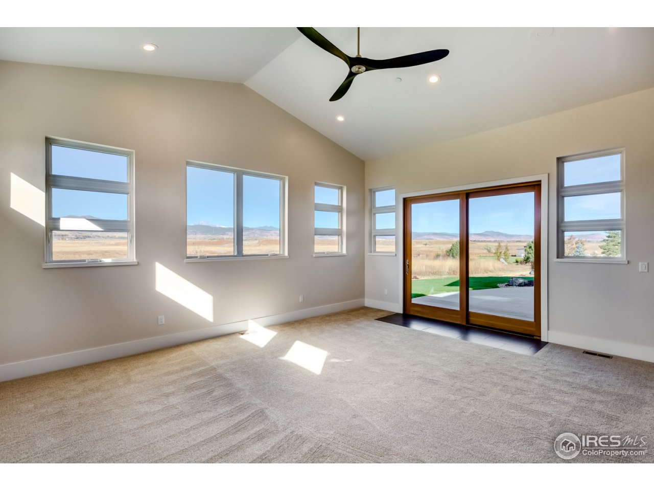 7412 Deerfield Road Longmont, CO 80503 - Photo 18 of 37 Designed to Capture Front Range Views Throughout