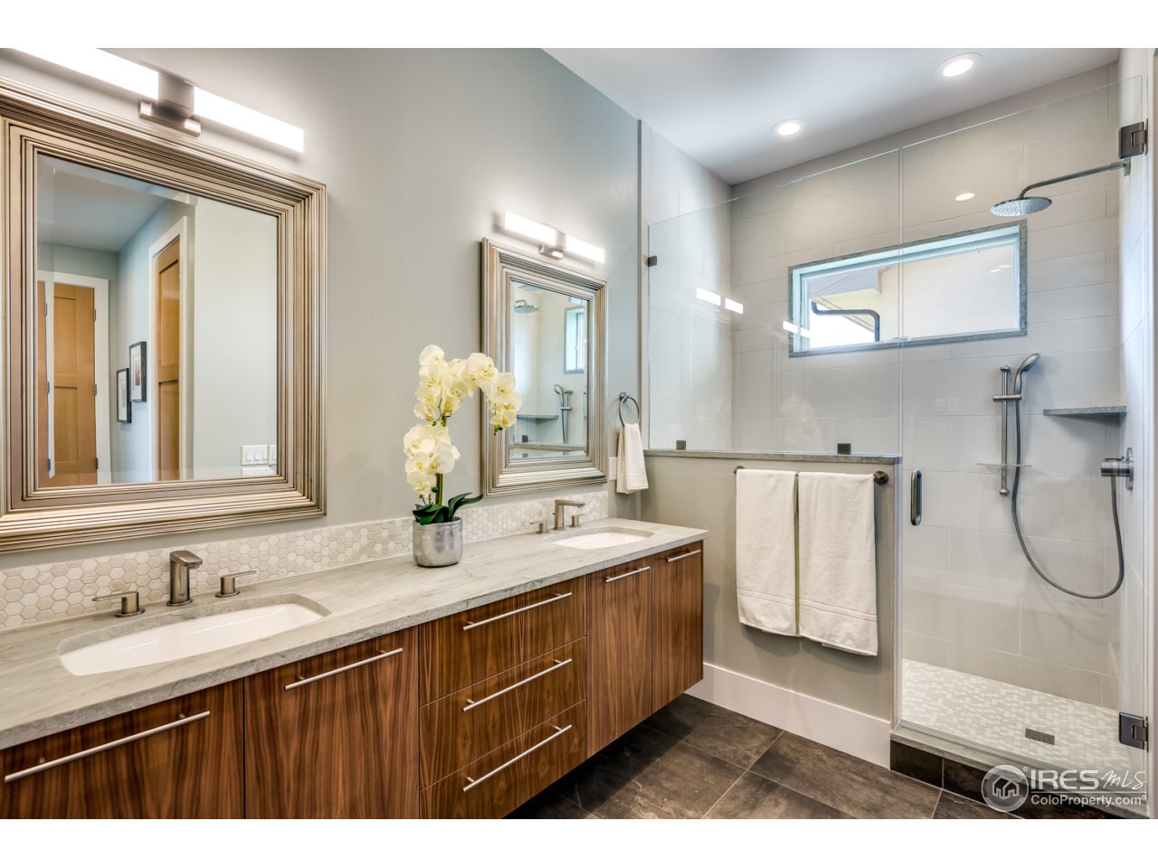7412 Deerfield Road Longmont, CO 80503 - Photo 20 of 37 Luxury Junior Master Bath with Walk-in and Laundry