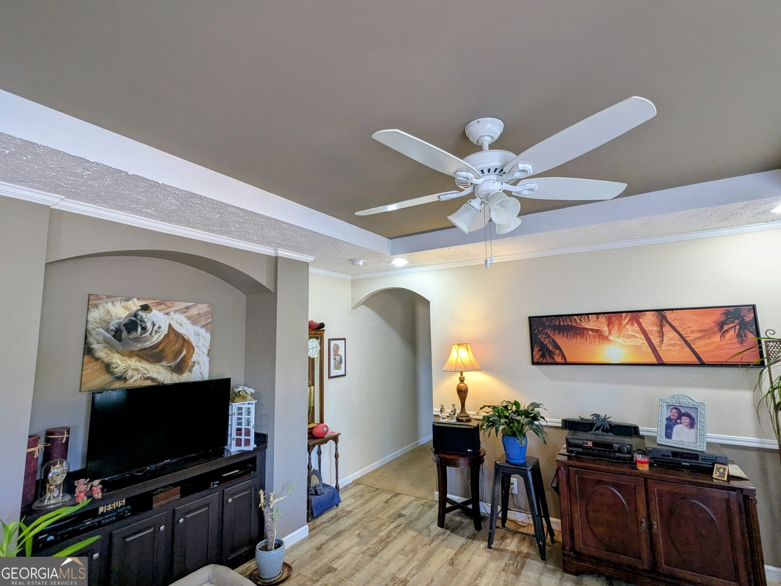 1282 Ga Highway Lyons, GA 30436 - Photo 7 of 21 a living room with furniture and a flat screen tv