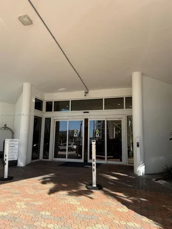 a view of entrance of the house