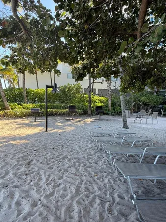 a view of a road with a trees