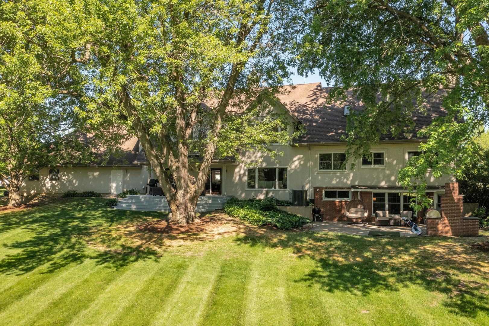 144 North Highland Road Inverness, IL 60067 - Photo 48 of 49 a view of a house with swimming pool