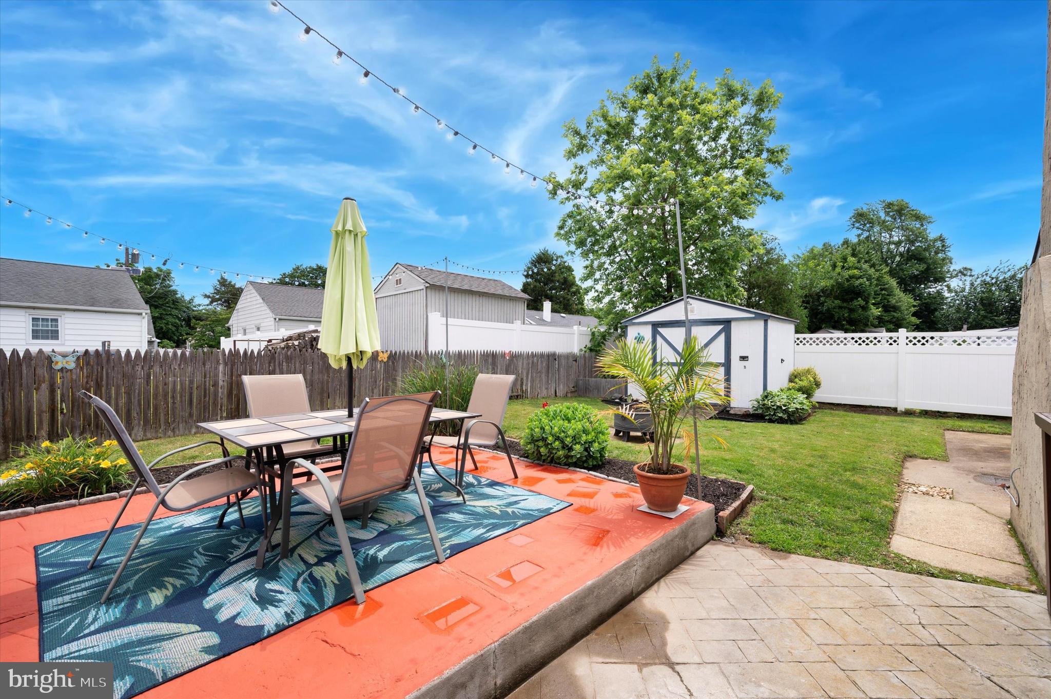 15 Paul Road Maple Shade, NJ 08052 - Photo 24 of 26 a view of a backyard with sitting area