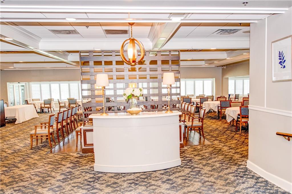 3881 Southeast Fairway West Stuart, FL 34997 - Photo 67 of 77 Clubhouse Dining Room