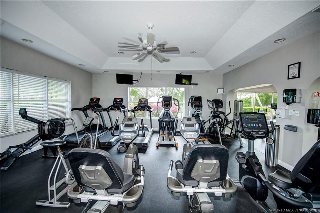 3881 Southeast Fairway West Stuart, FL 34997 - Photo 73 of 77 Members Only Gym