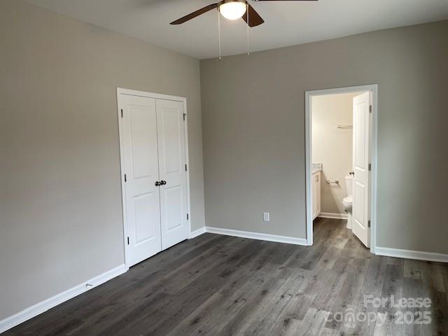 384 Washington Street, Unit 6 Cramerton, NC 28032 - Photo 8 of 10 a view of an empty room with wooden floor