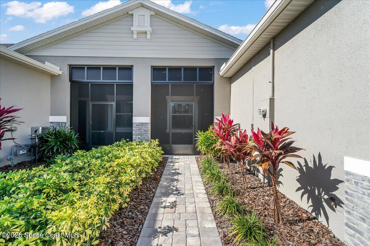 7980 Cache Crk Lane Melbourne, FL 32940 - Photo 8 of 47 Screened Front Entry