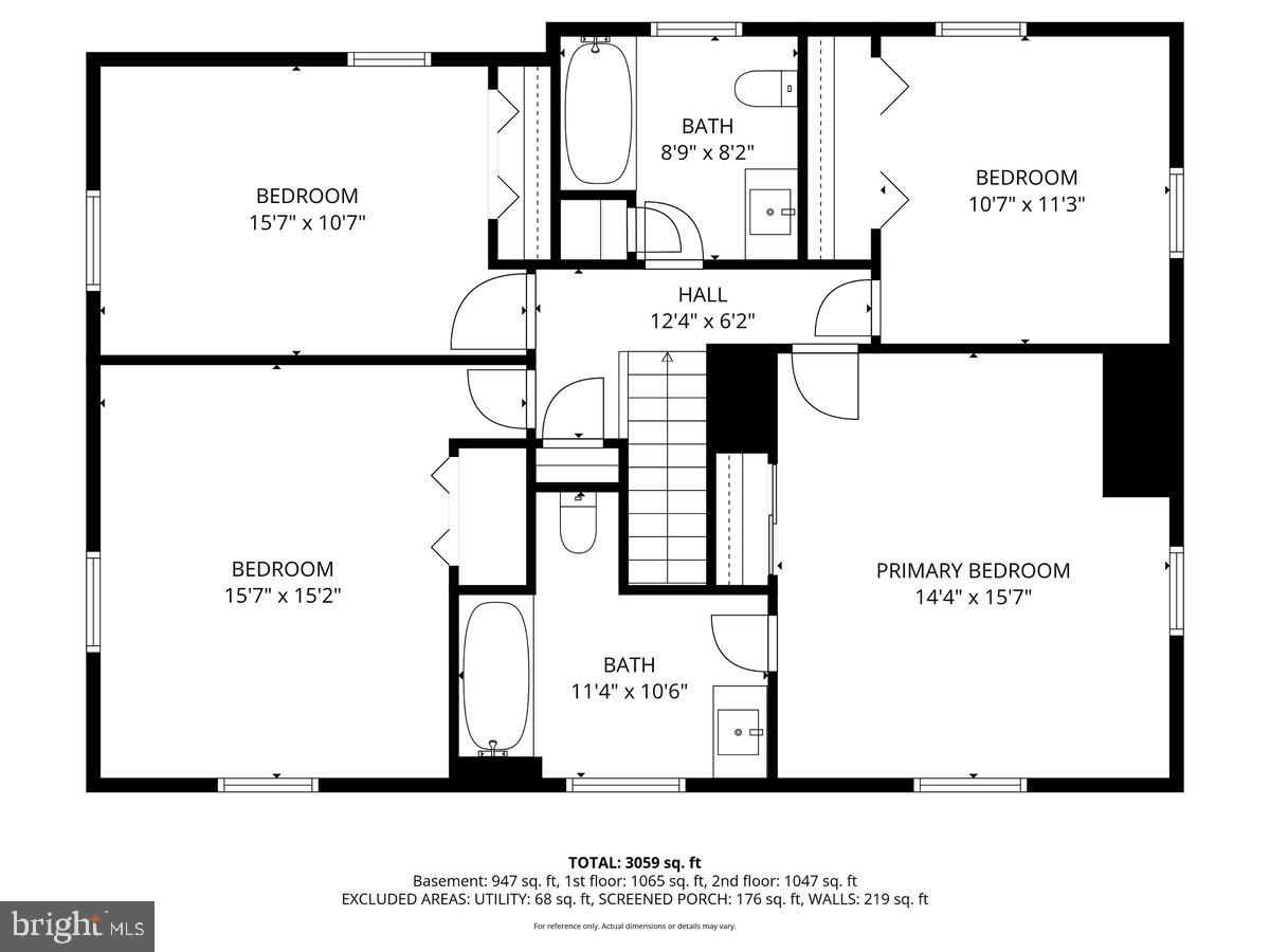 4217 Bill Moxley Road Mount Airy, MD 21771 - Photo 55 of 57 Second-Level Floorplan