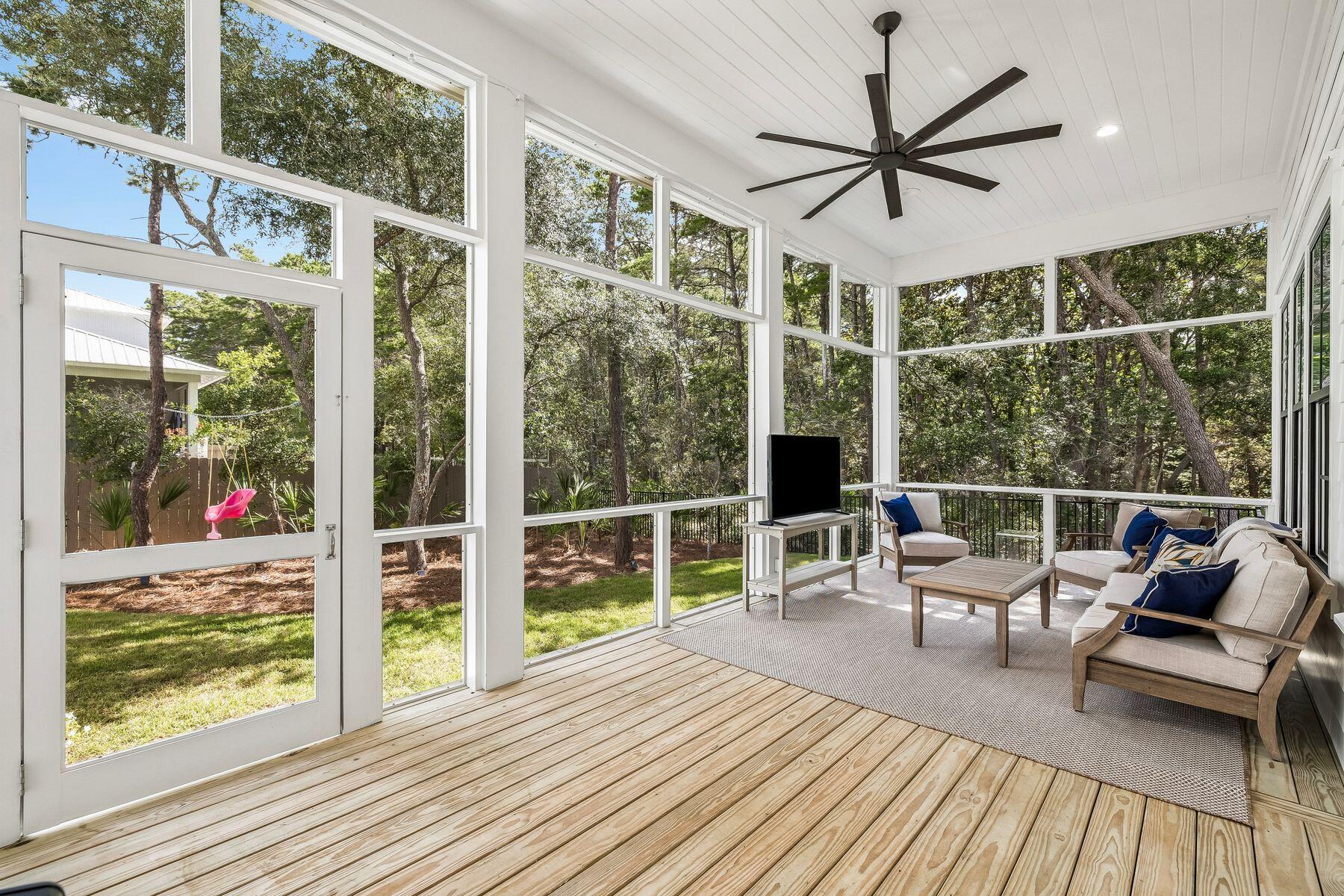 215 Walnut Street Santa Rosa Beach, FL 32459 - Photo 20 of 47 Screened Porch