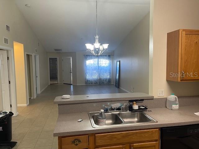 38 Pine Hurst Lane, Unit B Palm Coast, FL 32164 - Photo 2 of 11 a bathroom with a sink and a mirror