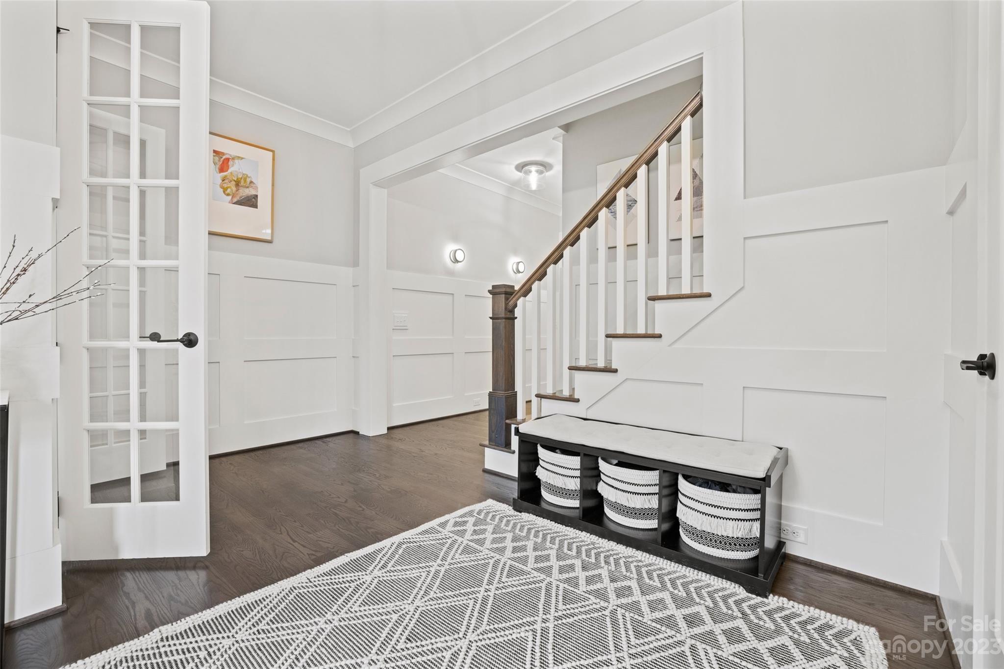 5524 Closeburn Road Charlotte, NC 28210 - Photo 7 of 44 a view of entryway with stairs and furniture