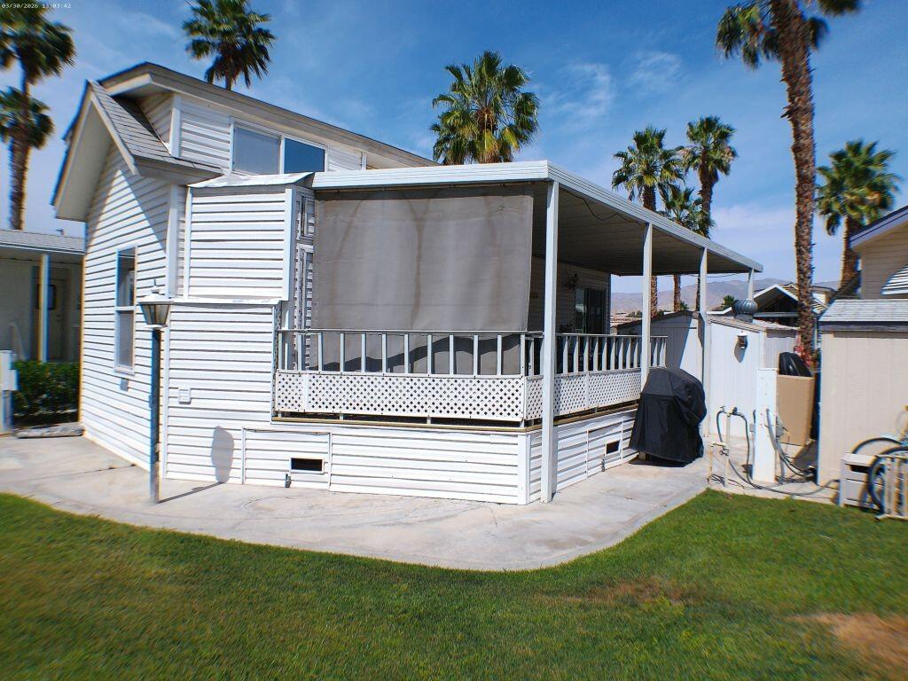 84136 Ave 44, Unit 582 Indio, CA 92203 - Photo 5 of 56 a house view with a garden space