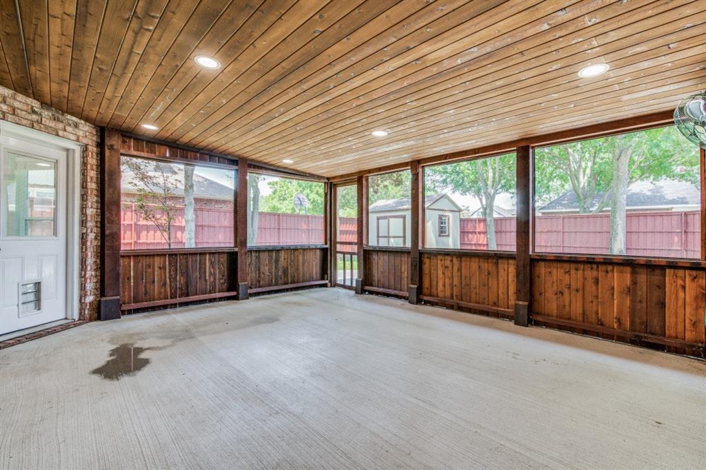 3814 Ridgecrest Avenue Rowlett, TX 75088 - Photo 20 of 24 a view of an empty room with large windows