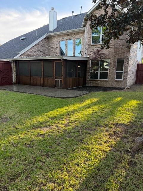3814 Ridgecrest Avenue Rowlett, TX 75088 - Photo 21 of 24 a view of a house with a yard