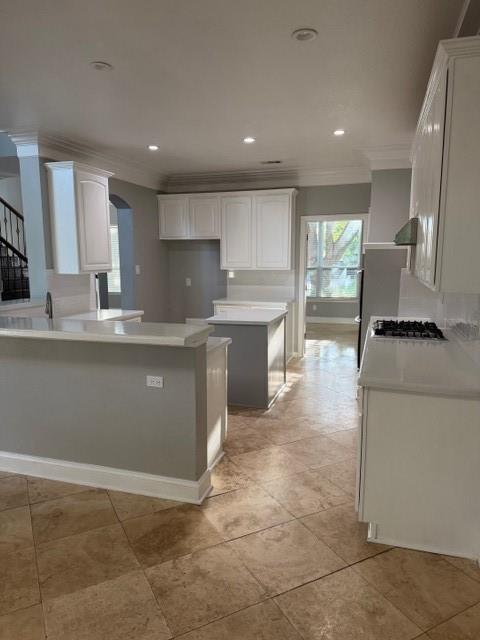 3814 Ridgecrest Avenue Rowlett, TX 75088 - Photo 6 of 24 a kitchen with stainless steel appliances granite countertop a sink stove and cabinets