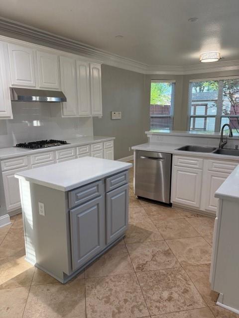 3814 Ridgecrest Avenue Rowlett, TX 75088 - Photo 7 of 24 a kitchen with a stove sink and cabinets